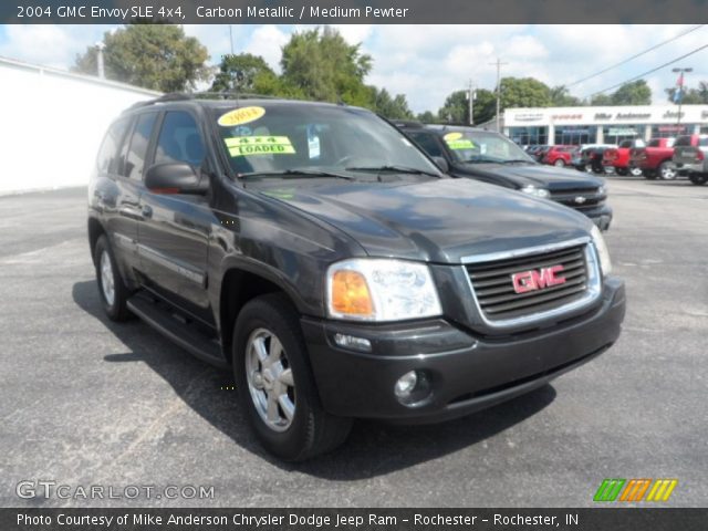 2004 GMC Envoy SLE 4x4 in Carbon Metallic