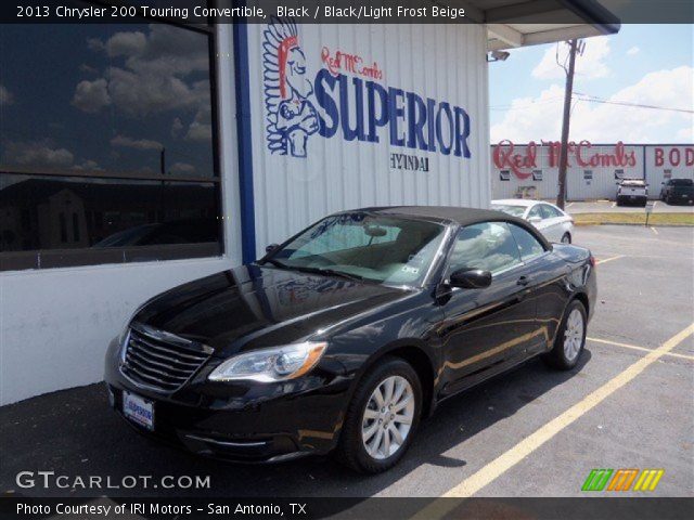 2013 Chrysler 200 Touring Convertible in Black