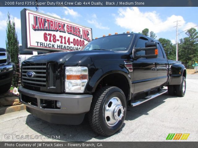 2008 Ford F350 Super Duty FX4 Crew Cab 4x4 Dually in Black