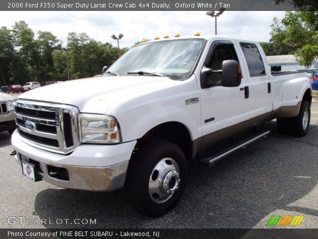 2006 Ford F350 Super Duty Lariat Crew Cab 4x4 Dually in Oxford White