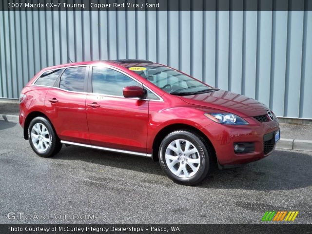 2007 Mazda CX-7 Touring in Copper Red Mica