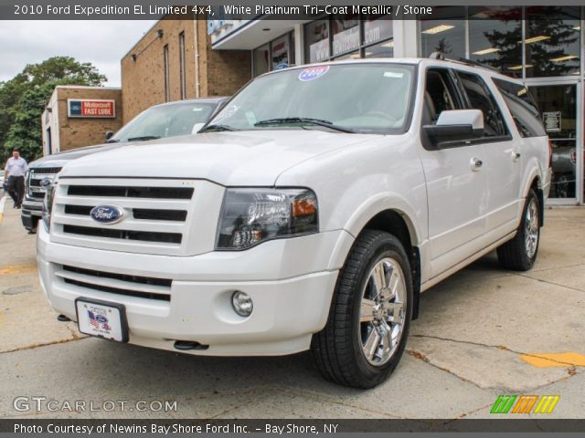 2010 Ford Expedition EL Limited 4x4 in White Platinum Tri-Coat Metallic