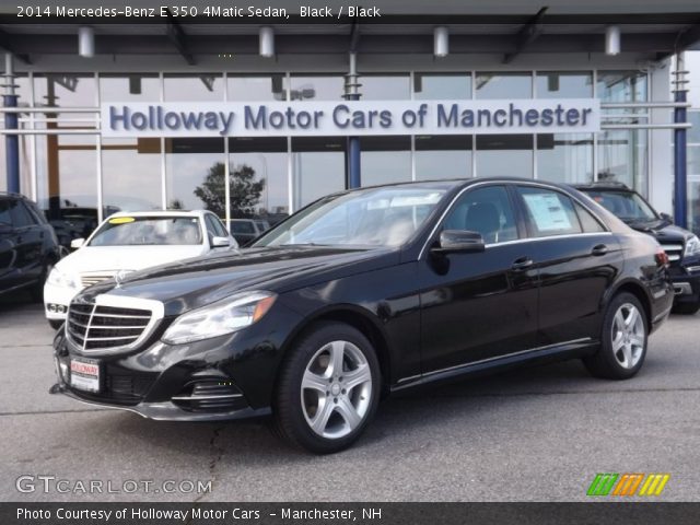 2014 Mercedes-Benz E 350 4Matic Sedan in Black