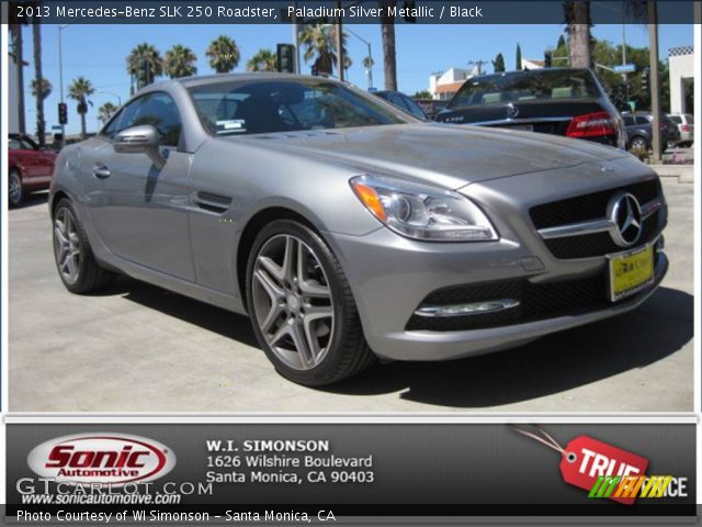 2013 Mercedes-Benz SLK 250 Roadster in Paladium Silver Metallic