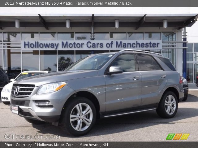 2013 Mercedes-Benz ML 350 4Matic in Palladium Silver Metallic