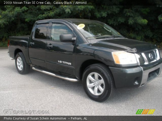 2009 Nissan Titan SE Crew Cab in Galaxy Black