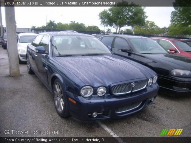 2008 Jaguar XJ XJ8 L in Indigo Blue Metallic