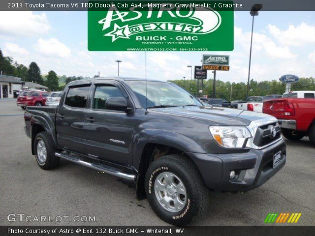 2013 Toyota Tacoma V6 TRD Double Cab 4x4 in Magnetic Gray Metallic