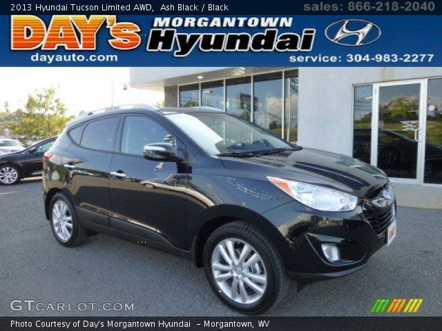 2013 Hyundai Tucson Limited AWD in Ash Black