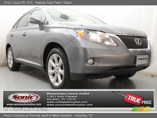 2012 Lexus RX 350 in Nebula Gray Pearl