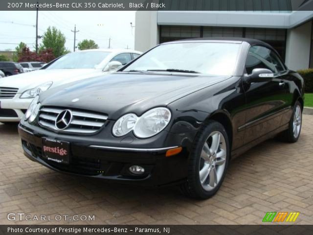 2007 Mercedes-Benz CLK 350 Cabriolet in Black