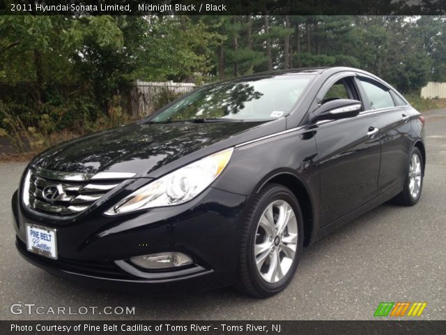 2011 Hyundai Sonata Limited in Midnight Black