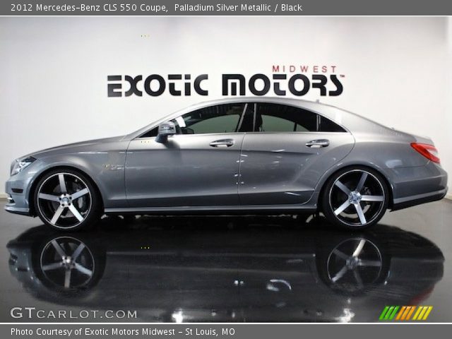2012 Mercedes-Benz CLS 550 Coupe in Palladium Silver Metallic