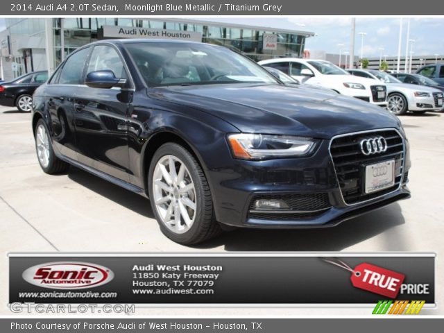 2014 Audi A4 2.0T Sedan in Moonlight Blue Metallic