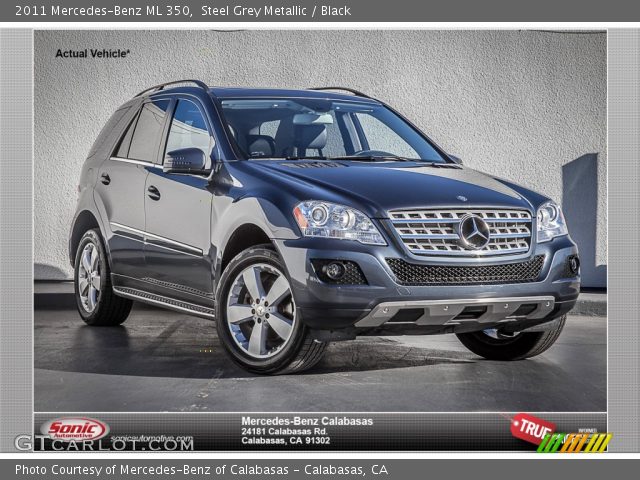 2011 Mercedes-Benz ML 350 in Steel Grey Metallic