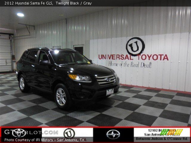 2012 Hyundai Santa Fe GLS in Twilight Black