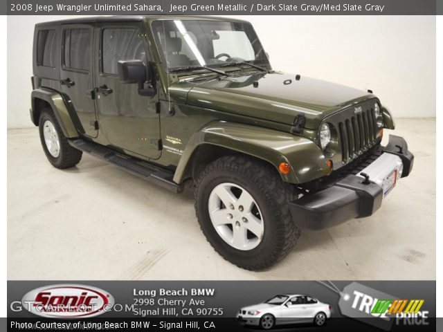 2008 Jeep Wrangler Unlimited Sahara in Jeep Green Metallic