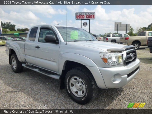 2008 Toyota Tacoma V6 Access Cab 4x4 in Silver Streak Mica