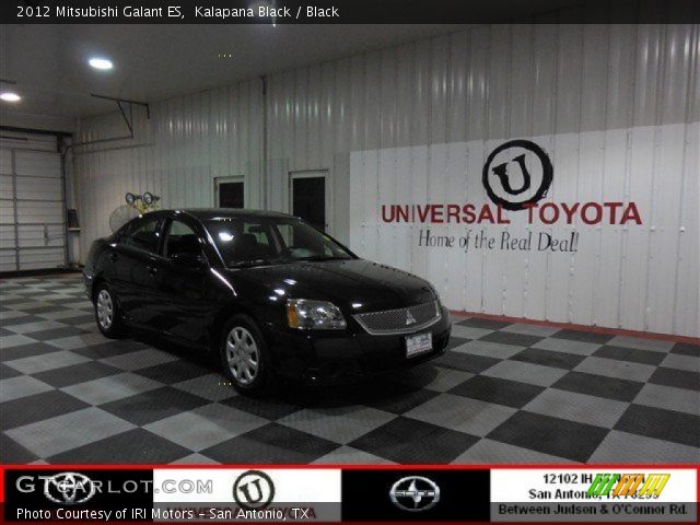 2012 Mitsubishi Galant ES in Kalapana Black
