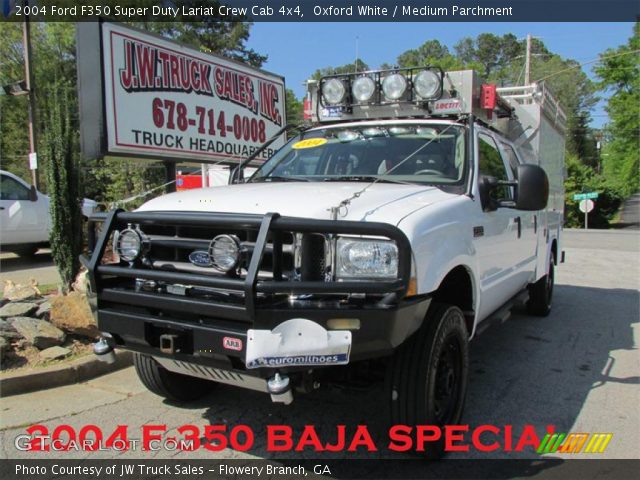 2004 Ford F350 Super Duty Lariat Crew Cab 4x4 in Oxford White