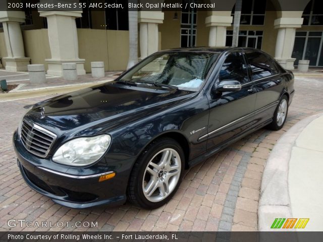 2003 Mercedes-Benz S 55 AMG Sedan in Black Opal Metallic