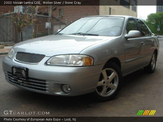 2003 Nissan Sentra GXE in Molten Silver