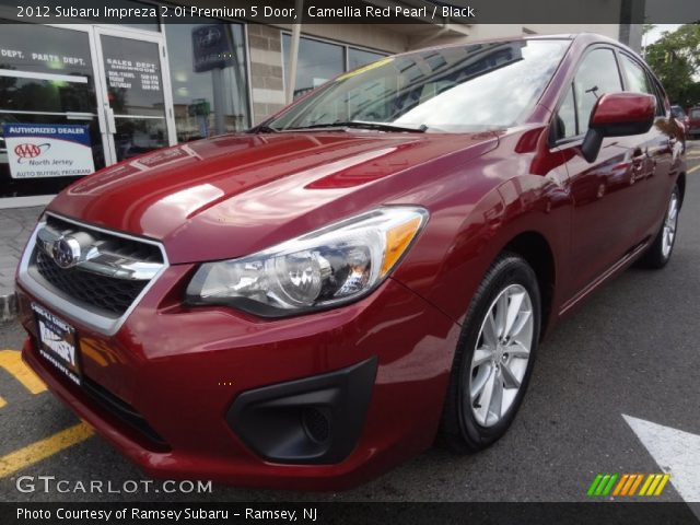 2012 Subaru Impreza 2.0i Premium 5 Door in Camellia Red Pearl