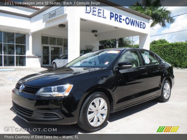 2011 Volkswagen Jetta SE Sedan in Black
