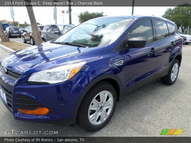 2014 Ford Escape S in Deep Impact Blue