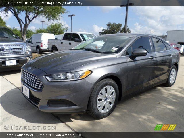 2014 Ford Fusion S in Sterling Gray