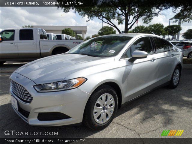 2014 Ford Fusion S in Ingot Silver