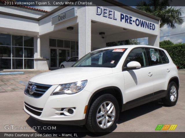 2011 Volkswagen Tiguan S in Candy White