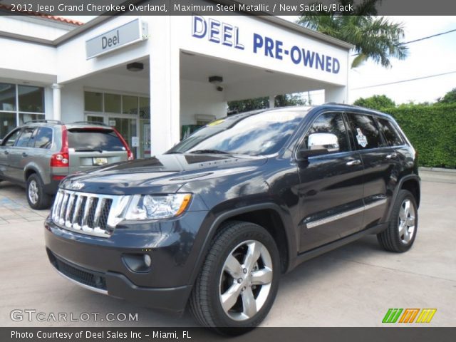 2012 Jeep Grand Cherokee Overland in Maximum Steel Metallic