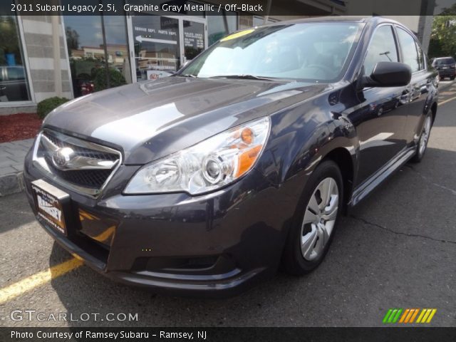 2011 Subaru Legacy 2.5i in Graphite Gray Metallic