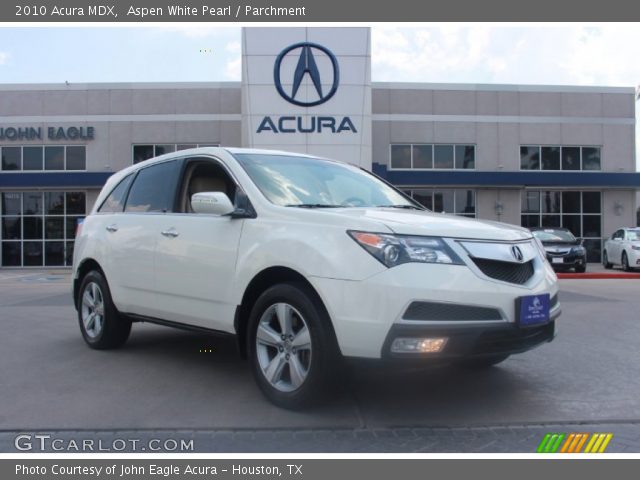 2010 Acura MDX  in Aspen White Pearl