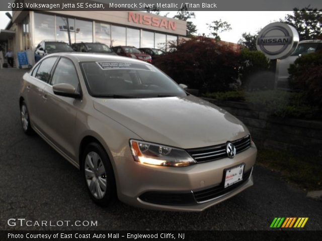 2013 Volkswagen Jetta SE Sedan in Moonrock Silver Metallic