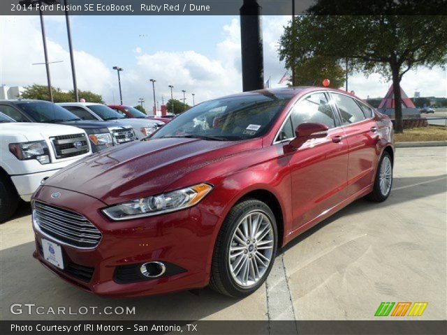 2014 Ford Fusion SE EcoBoost in Ruby Red