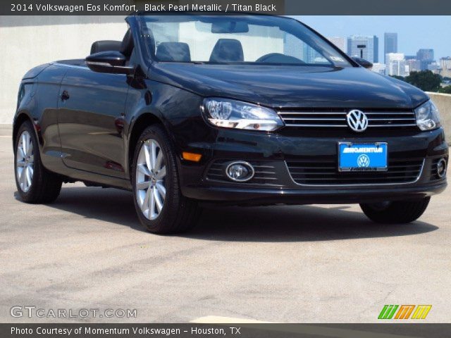 2014 Volkswagen Eos Komfort in Black Pearl Metallic