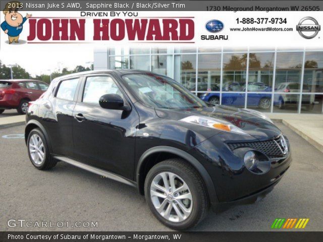 2013 Nissan Juke S AWD in Sapphire Black