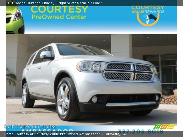 2011 Dodge Durango Citadel in Bright Silver Metallic
