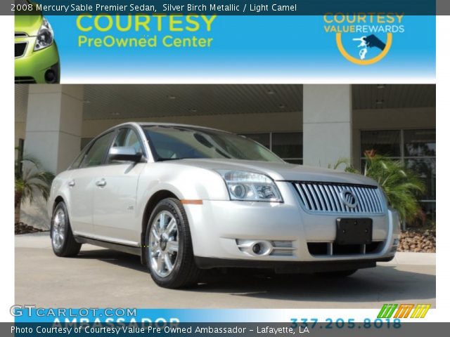 2008 Mercury Sable Premier Sedan in Silver Birch Metallic
