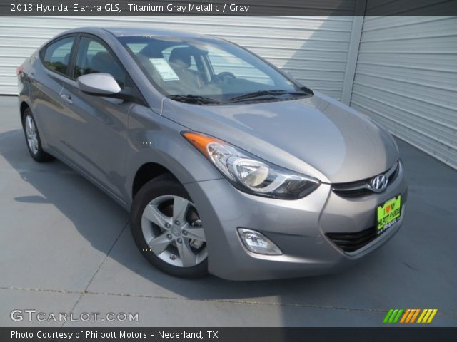 2013 Hyundai Elantra GLS in Titanium Gray Metallic
