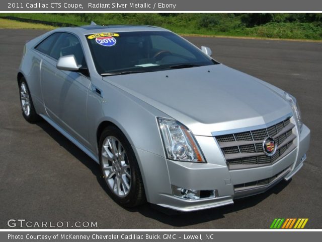 2011 Cadillac CTS Coupe in Radiant Silver Metallic