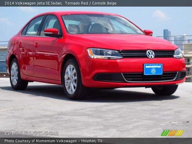 2014 Volkswagen Jetta SE Sedan in Tornado Red