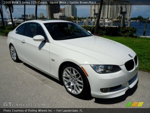 2008 BMW 3 Series 335i Coupe in Alpine White