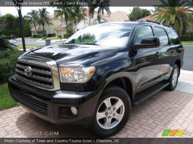 2010 Toyota Sequoia SR5 in Black