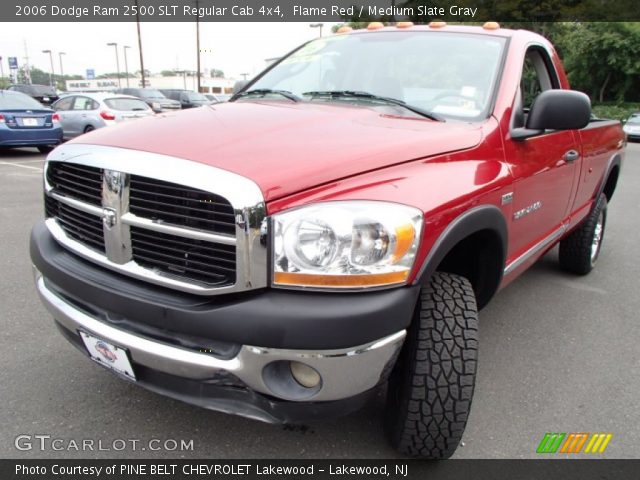 2006 Dodge Ram 2500 SLT Regular Cab 4x4 in Flame Red