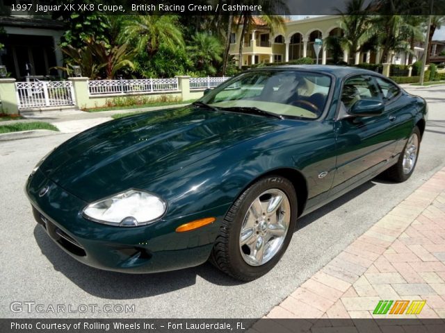 1997 Jaguar XK XK8 Coupe in British Racing Green