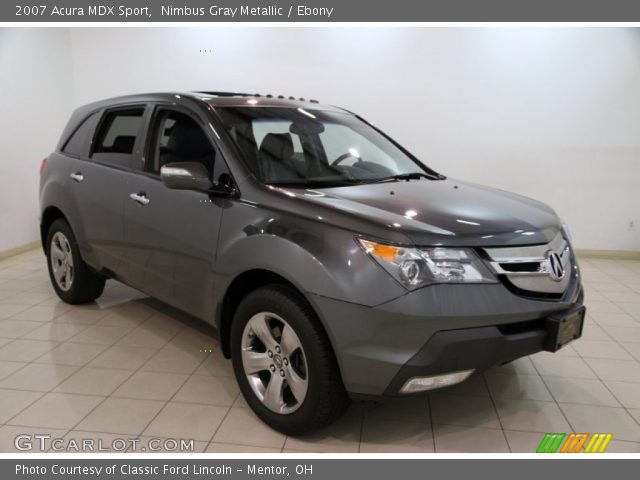 2007 Acura MDX Sport in Nimbus Gray Metallic
