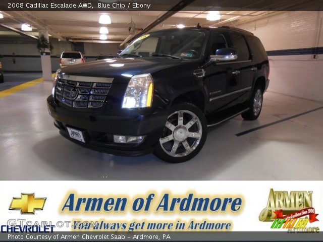 2008 Cadillac Escalade AWD in Blue Chip